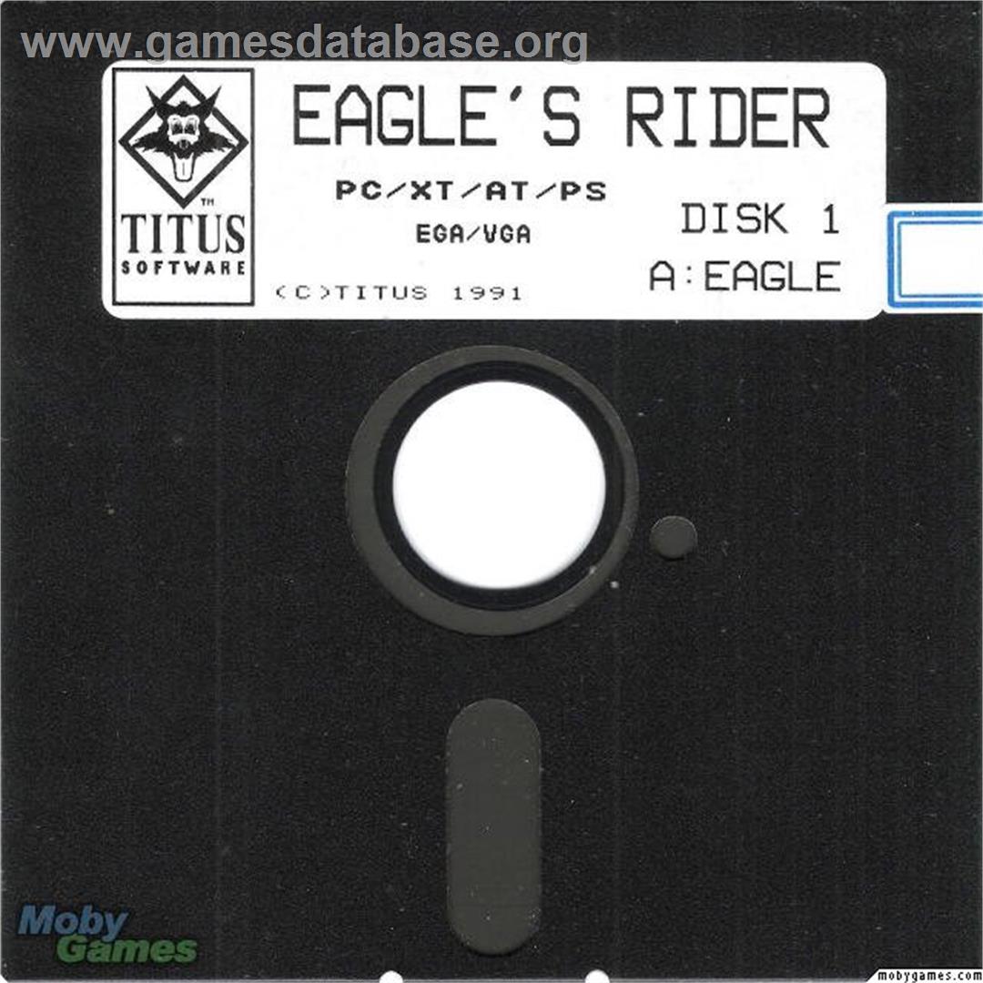 Eagle's Rider - Microsoft DOS - Artwork - Disc