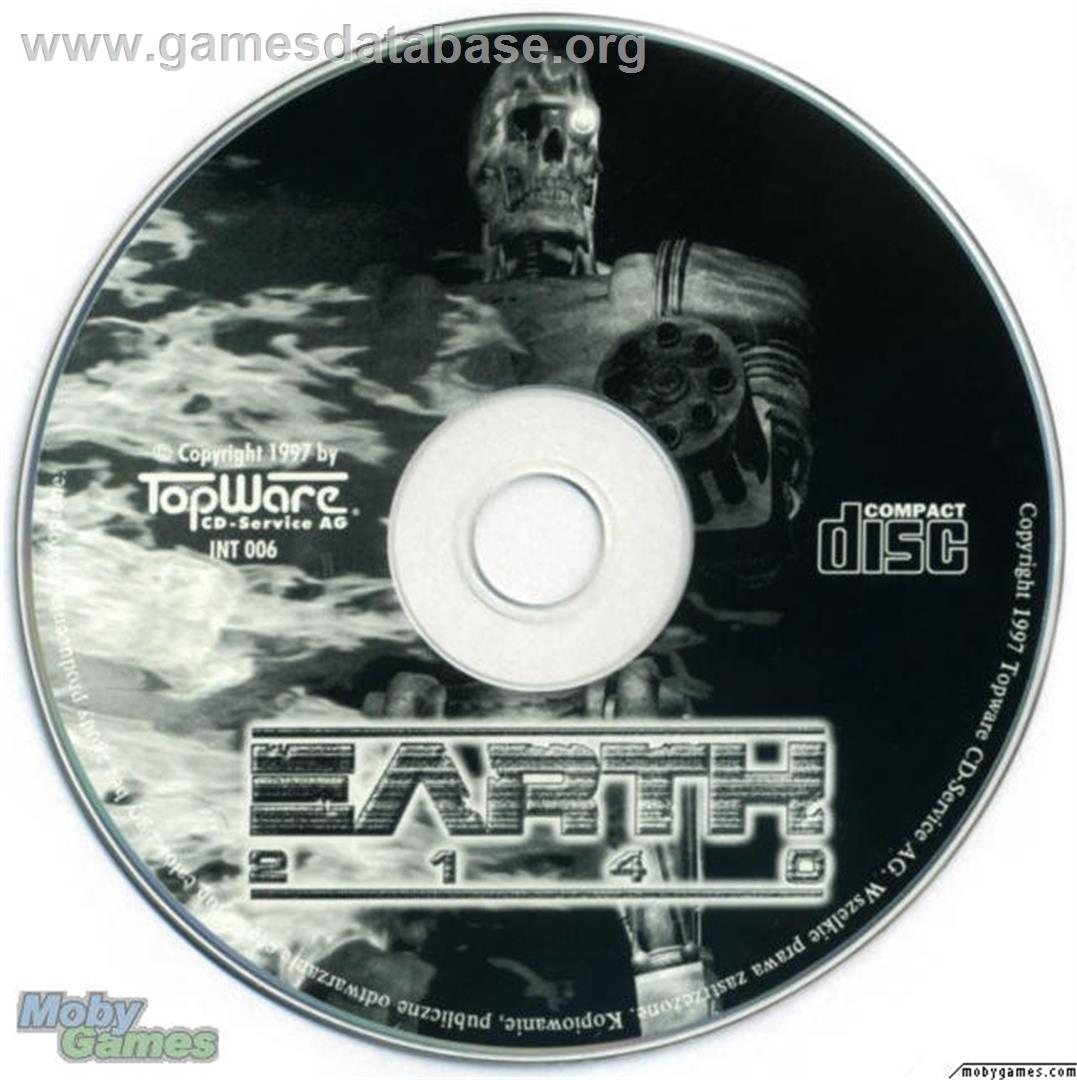Earth 2140 - Microsoft DOS - Artwork - Disc