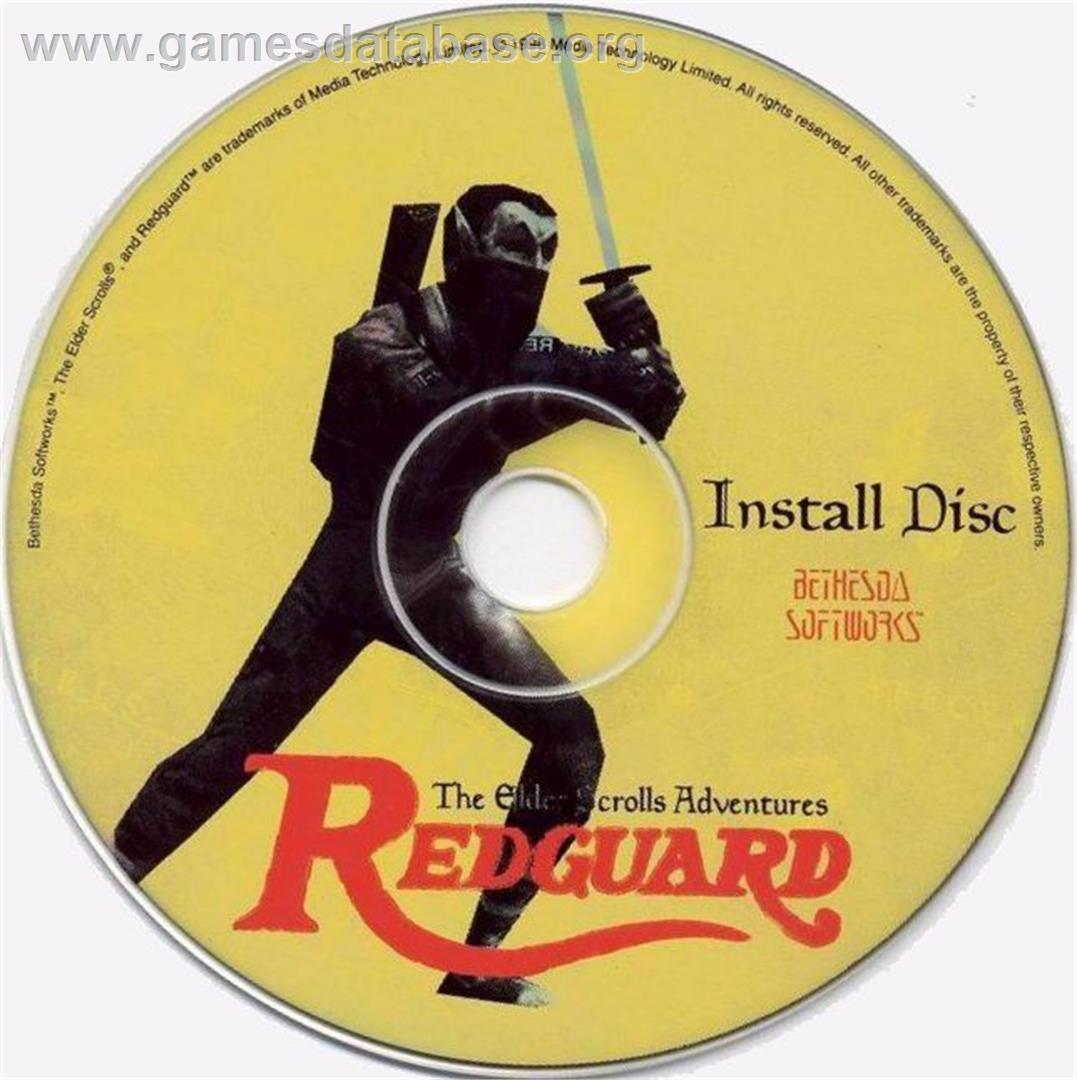 Elder Scrolls Adventures, The - Redguard - Microsoft DOS - Artwork - Disc