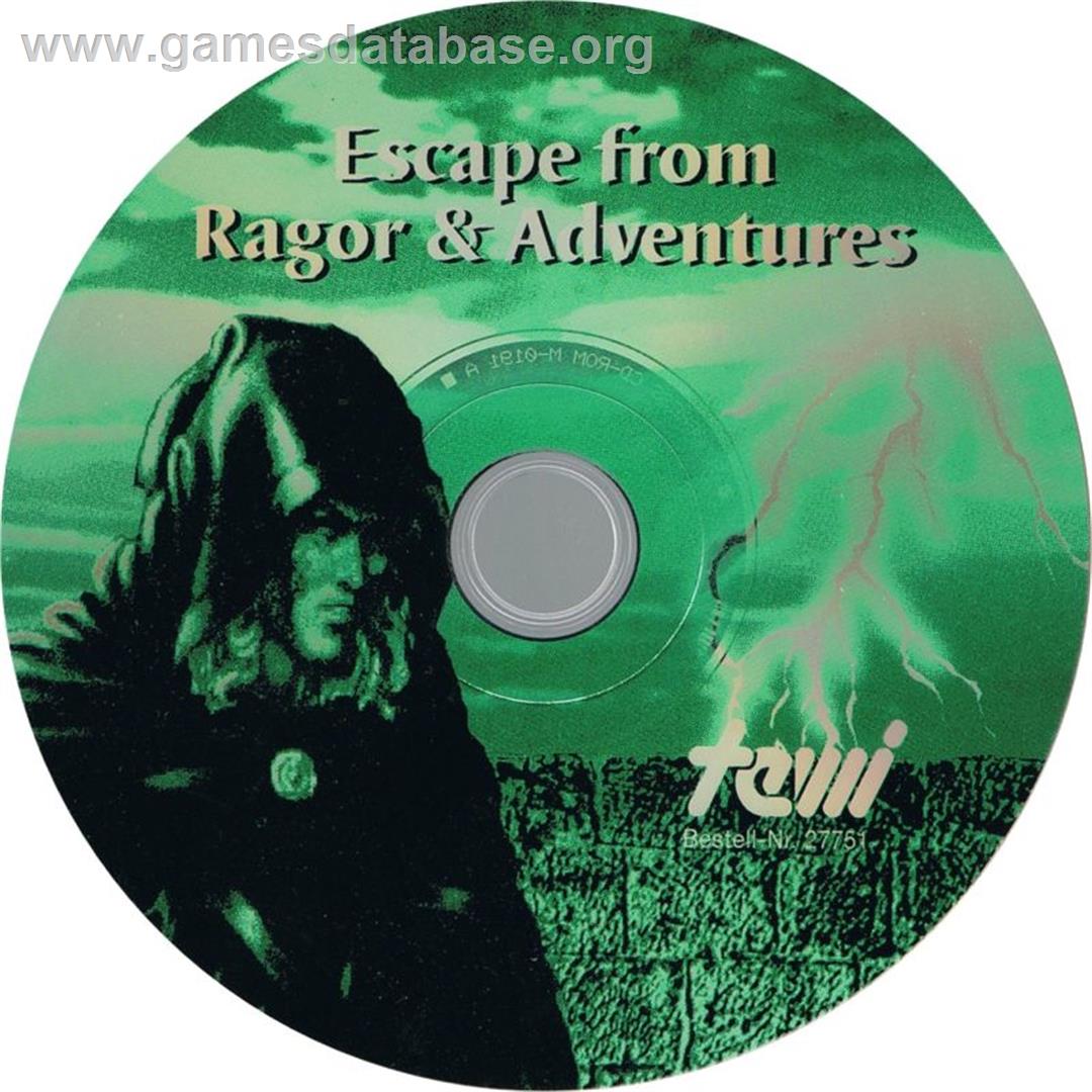 Escape from Ragor - Microsoft DOS - Artwork - Disc