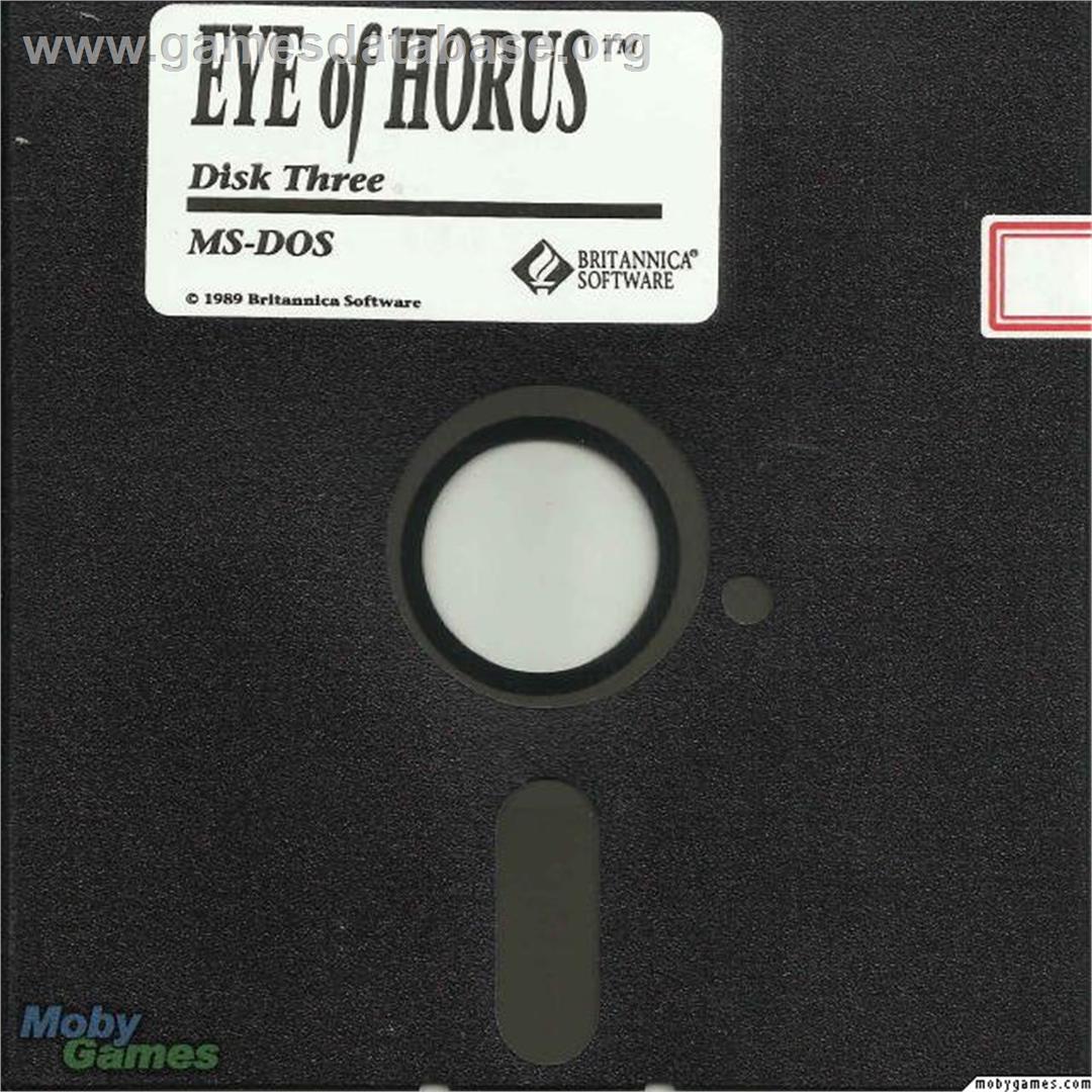 Eye Of Horus - Microsoft DOS - Artwork - Disc