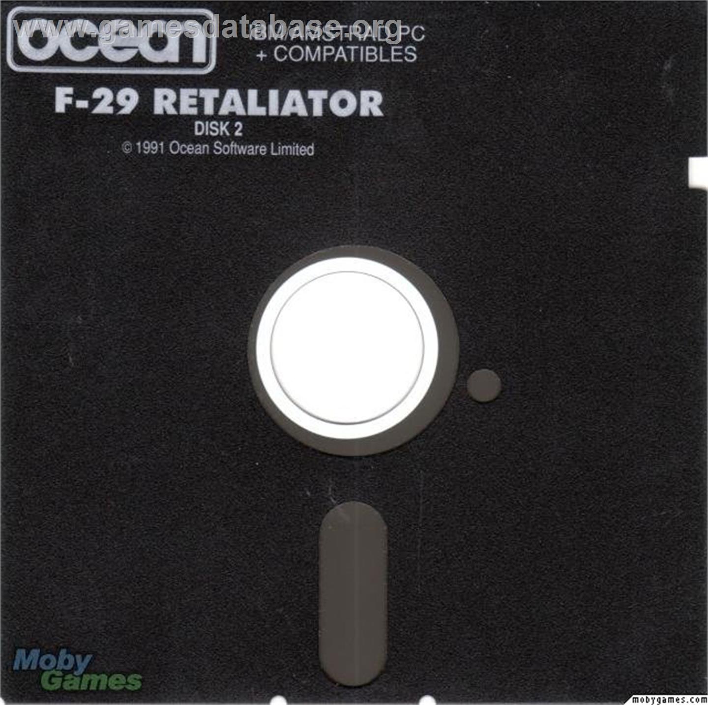 F29 Retaliator - Microsoft DOS - Artwork - Disc