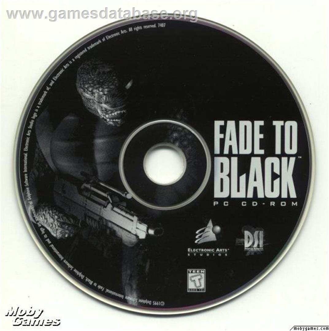Fade To Black - Microsoft DOS - Artwork - Disc