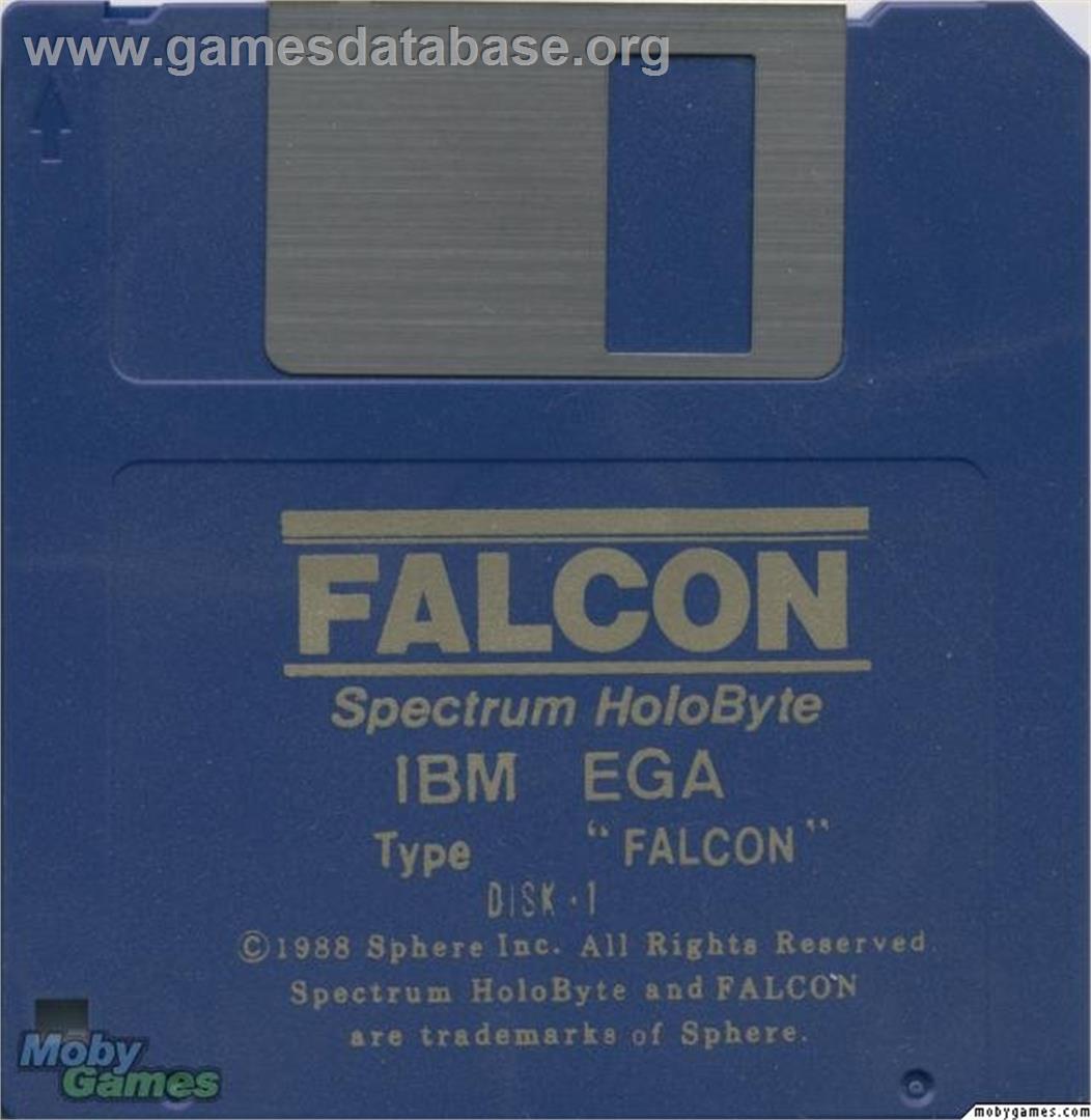 Falcon A.T. - Microsoft DOS - Artwork - Disc