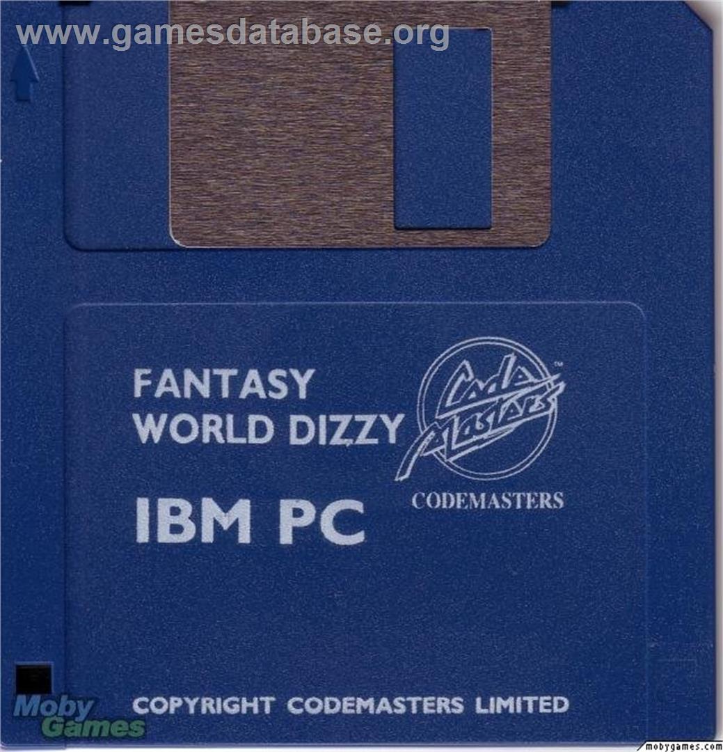 Fantasy World Dizzy - Microsoft DOS - Artwork - Disc
