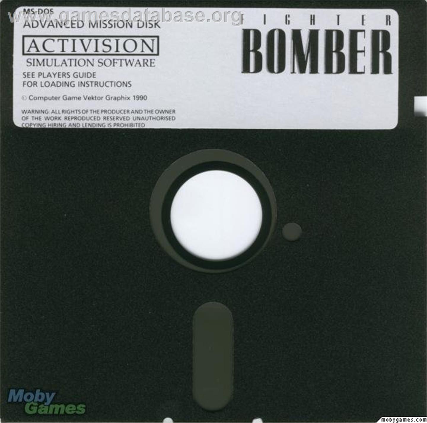 Fighter Bomber - Microsoft DOS - Artwork - Disc