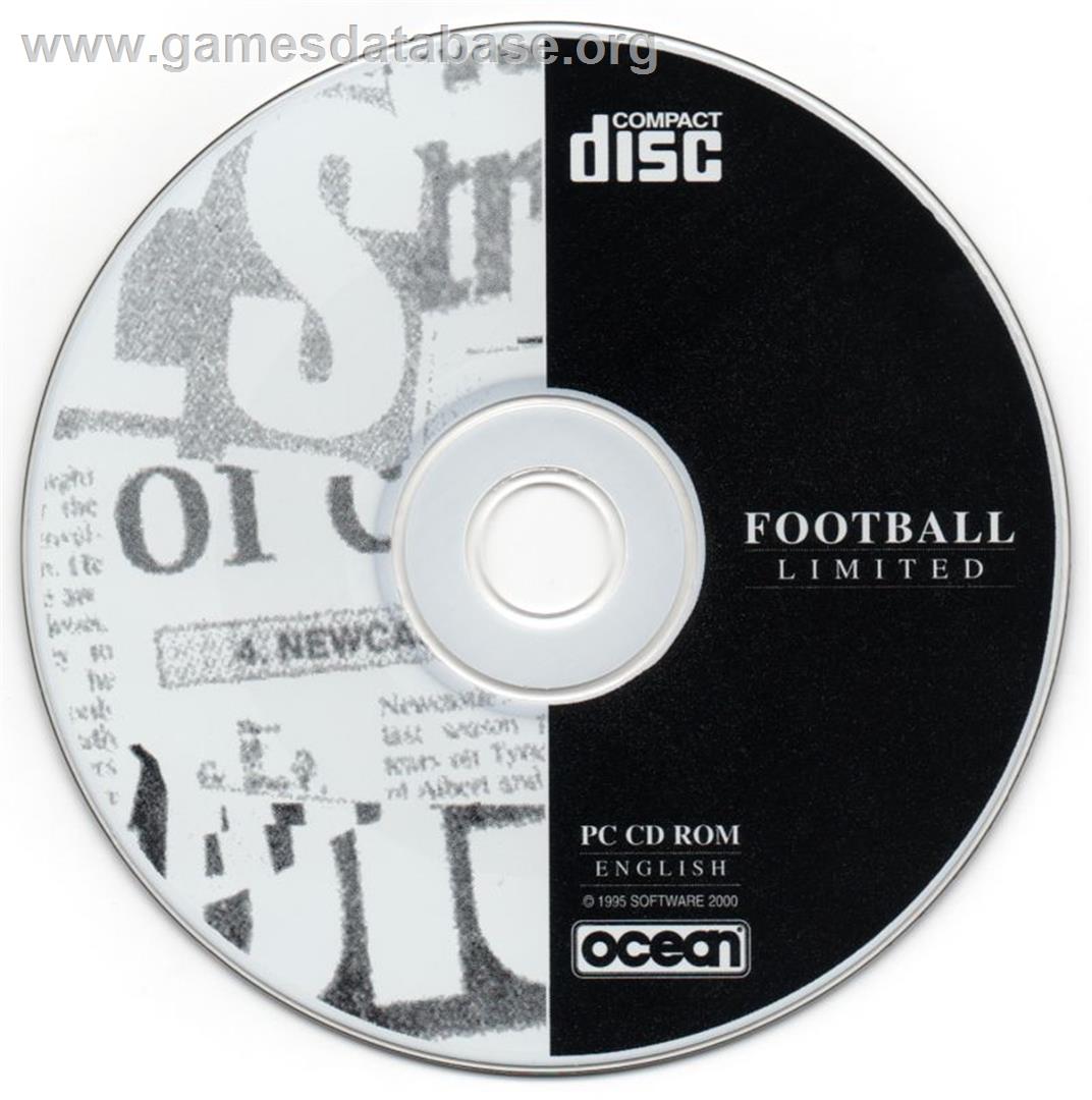Football Limited - Microsoft DOS - Artwork - Disc