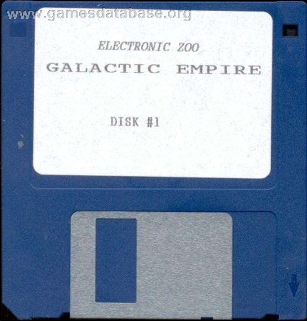 Galactic Empire - Microsoft DOS - Artwork - Disc