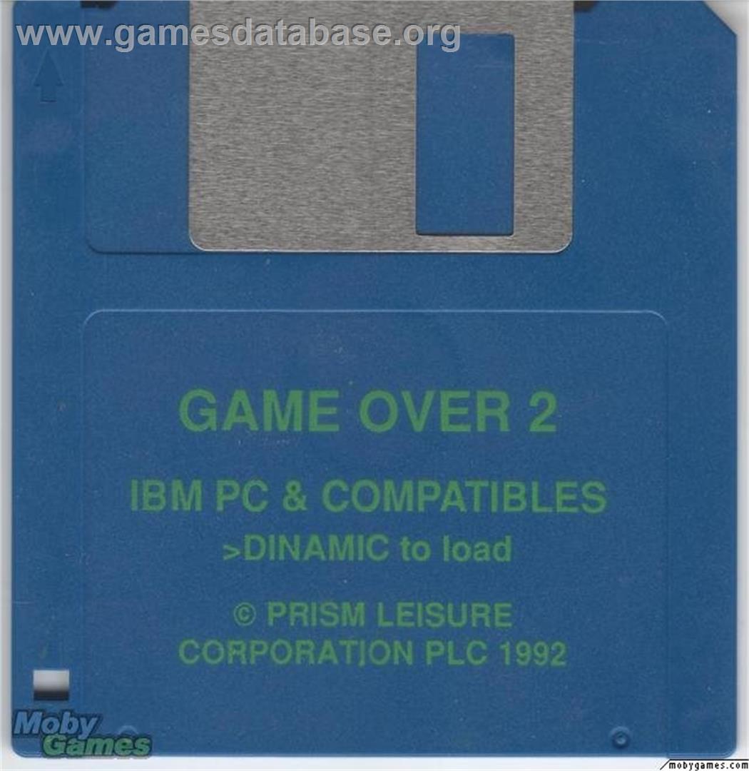 Game Over 2 - Microsoft DOS - Artwork - Disc