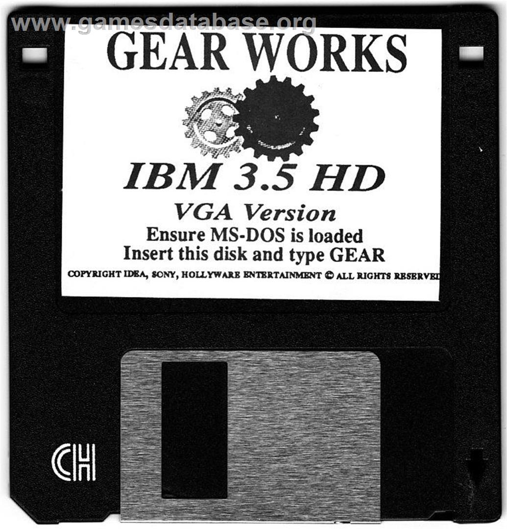 Gear Works - Microsoft DOS - Artwork - Disc