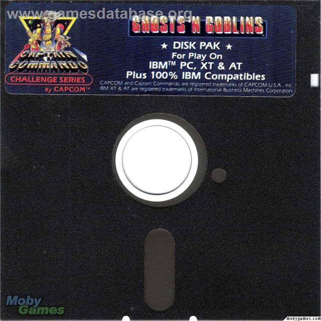 Ghosts 'N Goblins - Microsoft DOS - Artwork - Disc