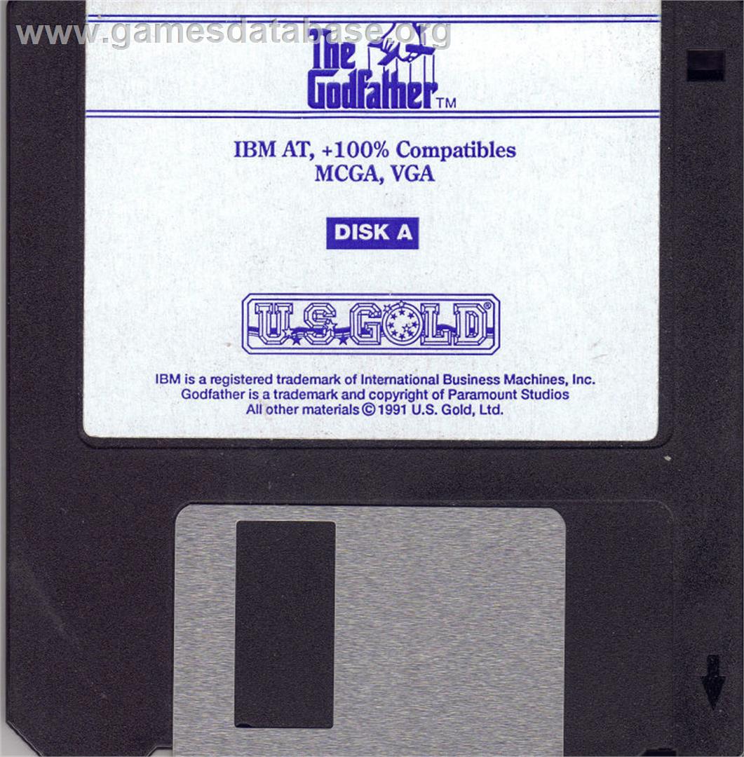 Godfather, The - Microsoft DOS - Artwork - Disc