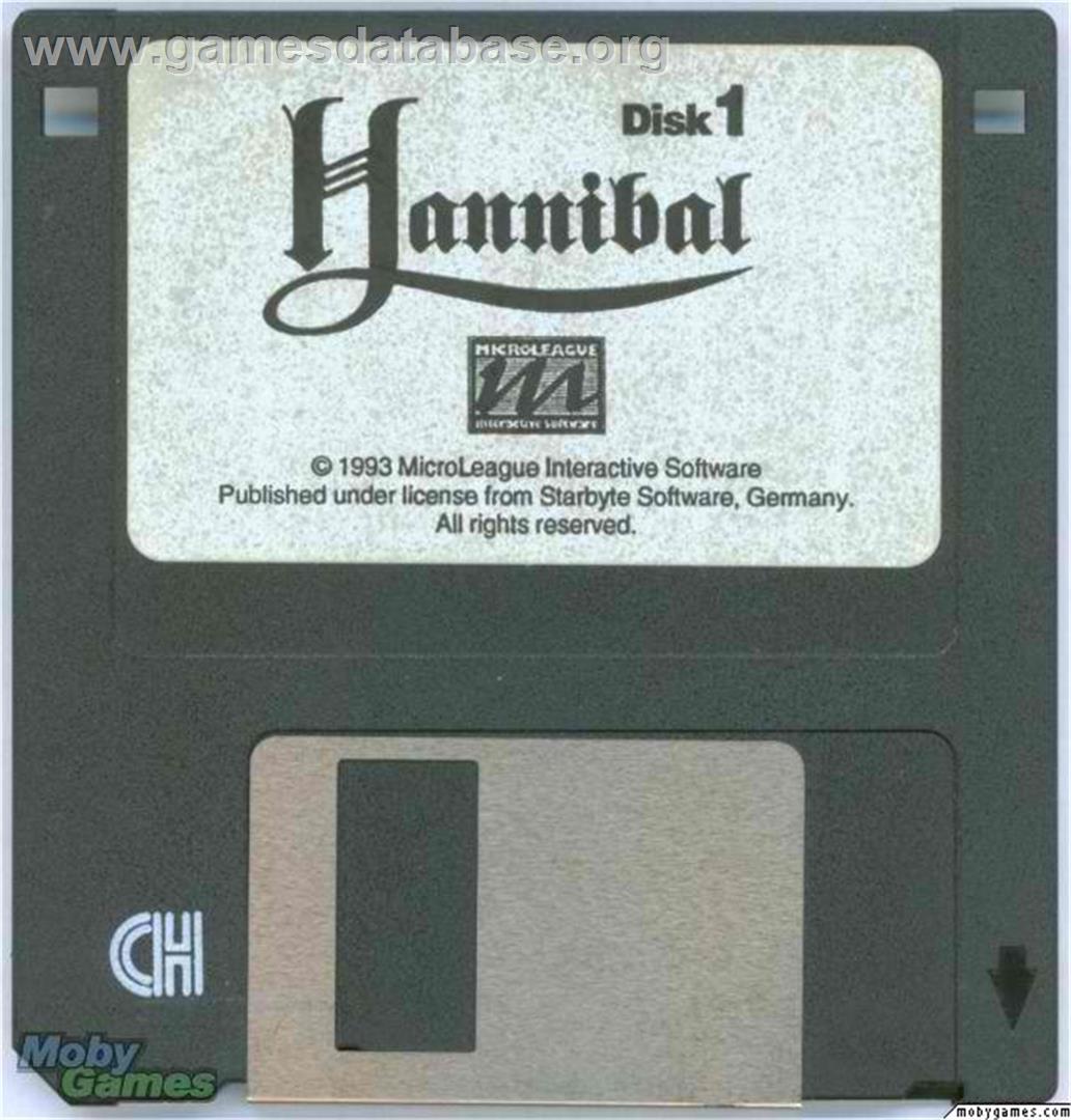 Hannibal - Microsoft DOS - Artwork - Disc