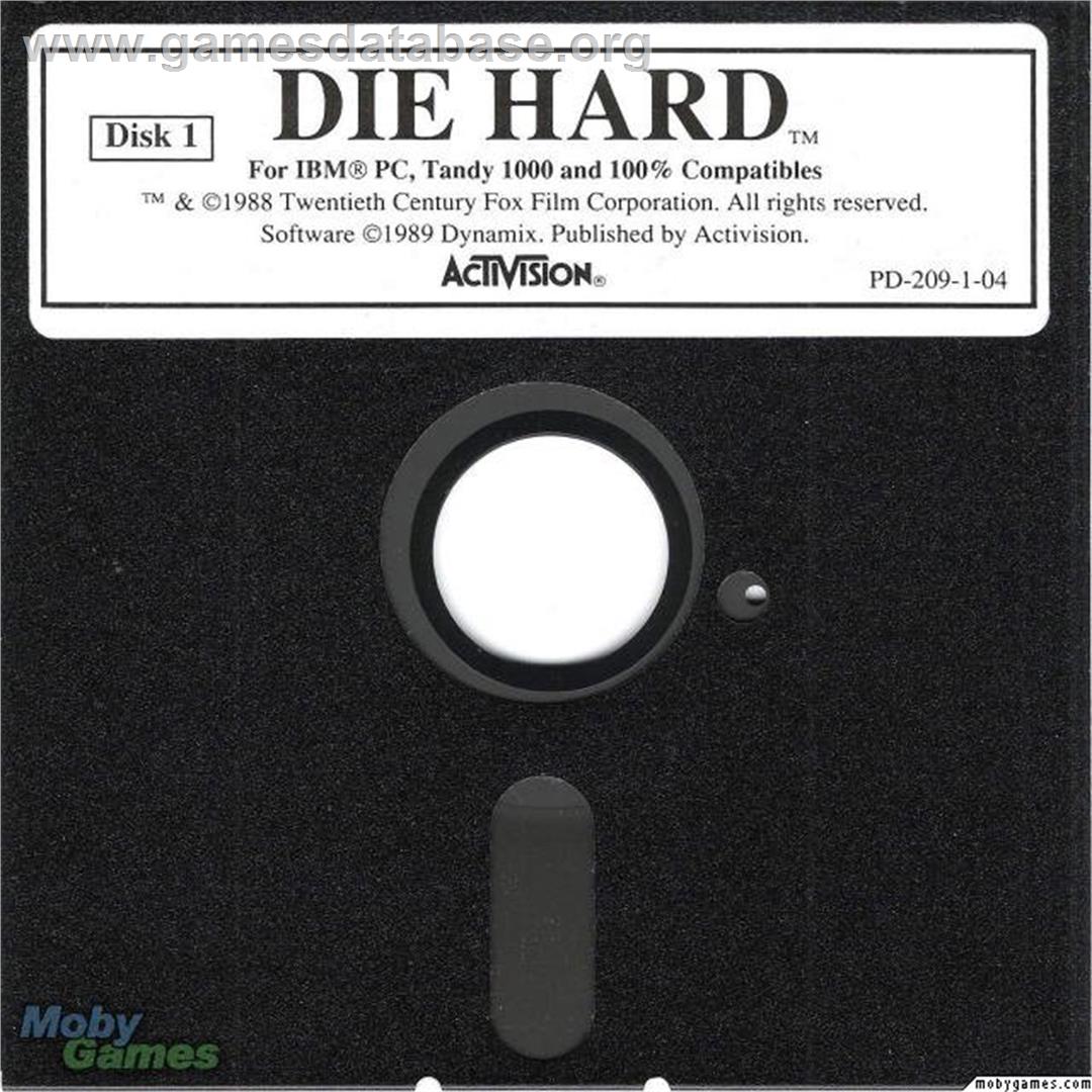 Hard, Die - Microsoft DOS - Artwork - Disc