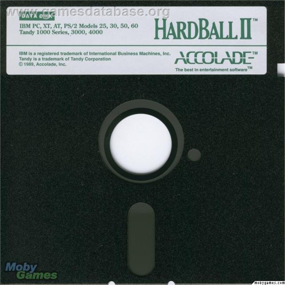 Hardball 2 - Microsoft DOS - Artwork - Disc