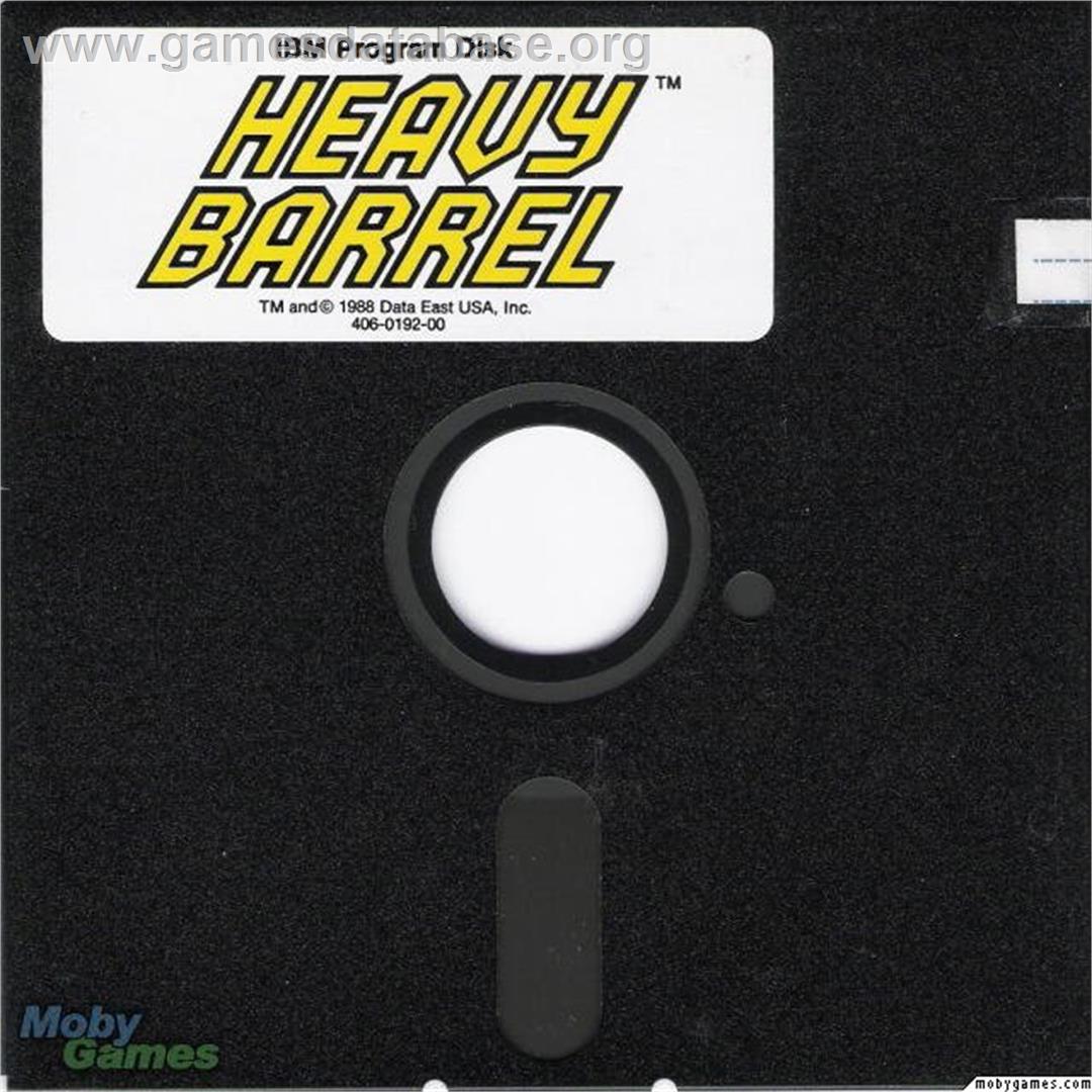 Heavy Barrel - Microsoft DOS - Artwork - Disc