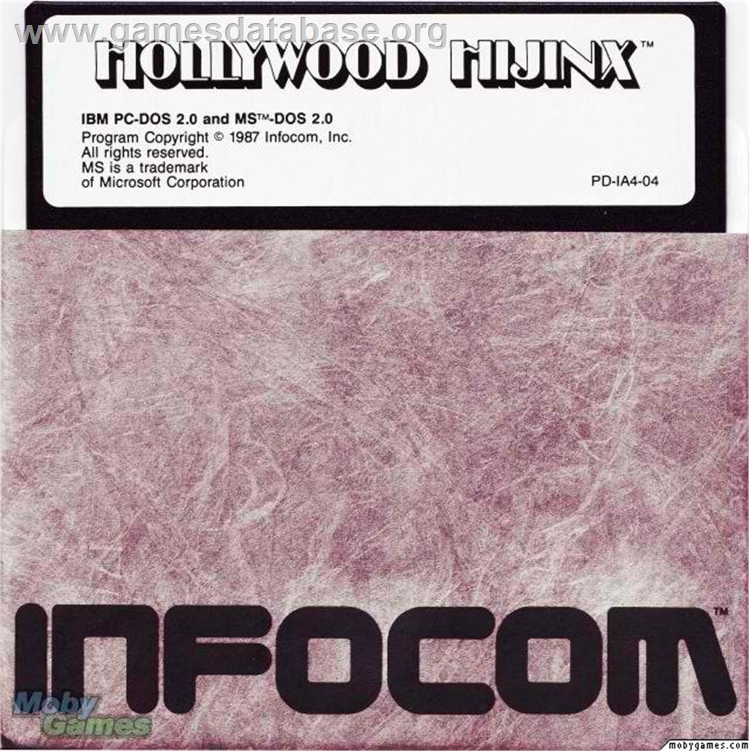 Hollywood Hijinx - Microsoft DOS - Artwork - Disc
