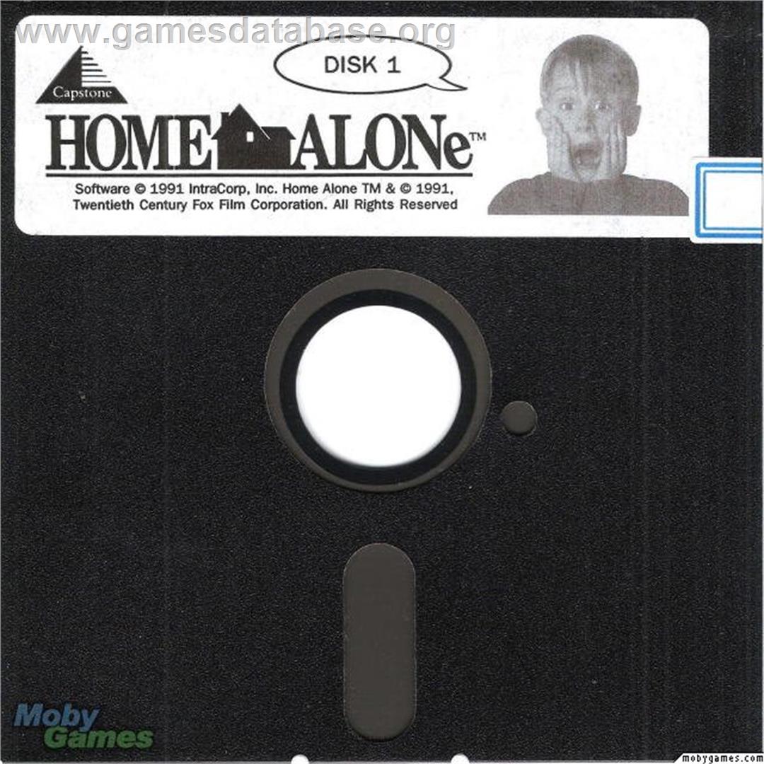 Home Alone - Microsoft DOS - Artwork - Disc