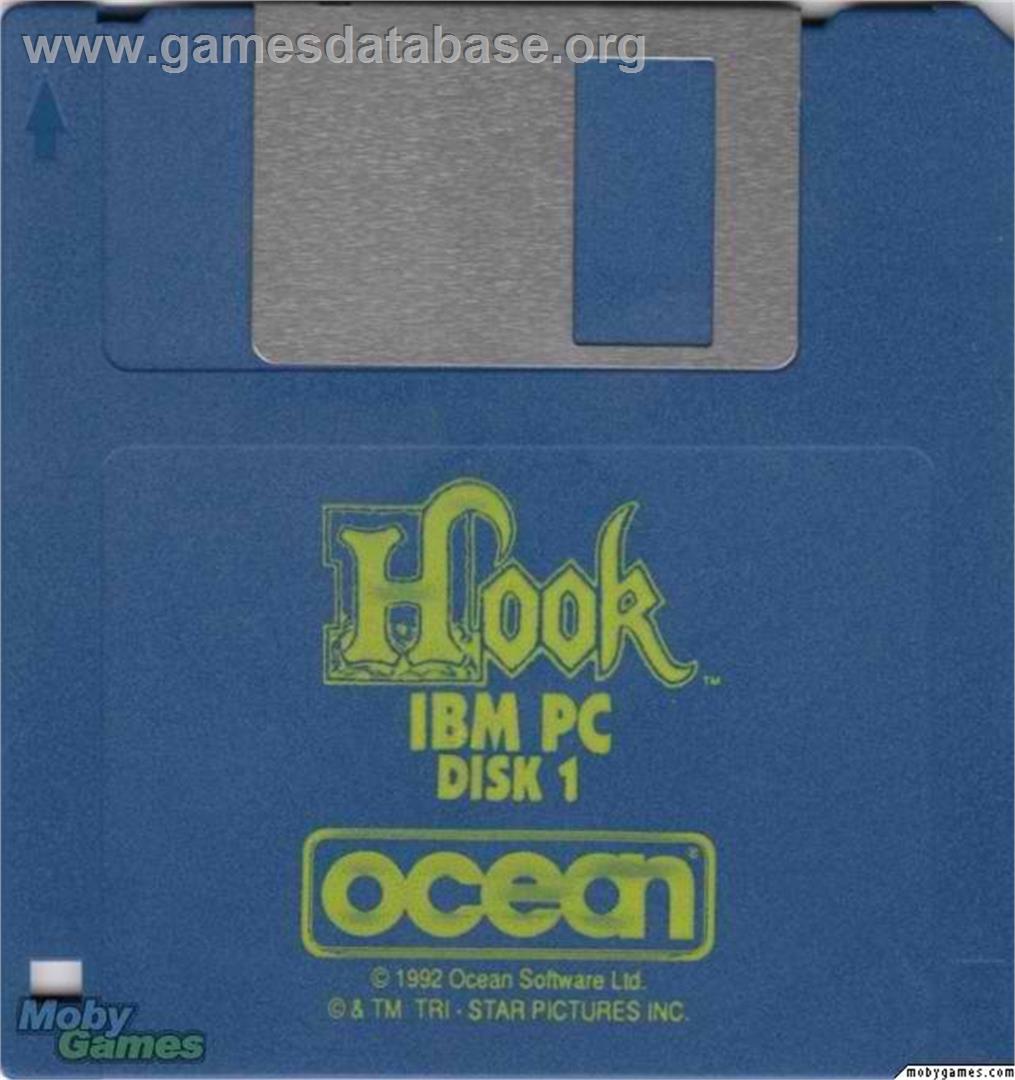 Hook - Microsoft DOS - Artwork - Disc