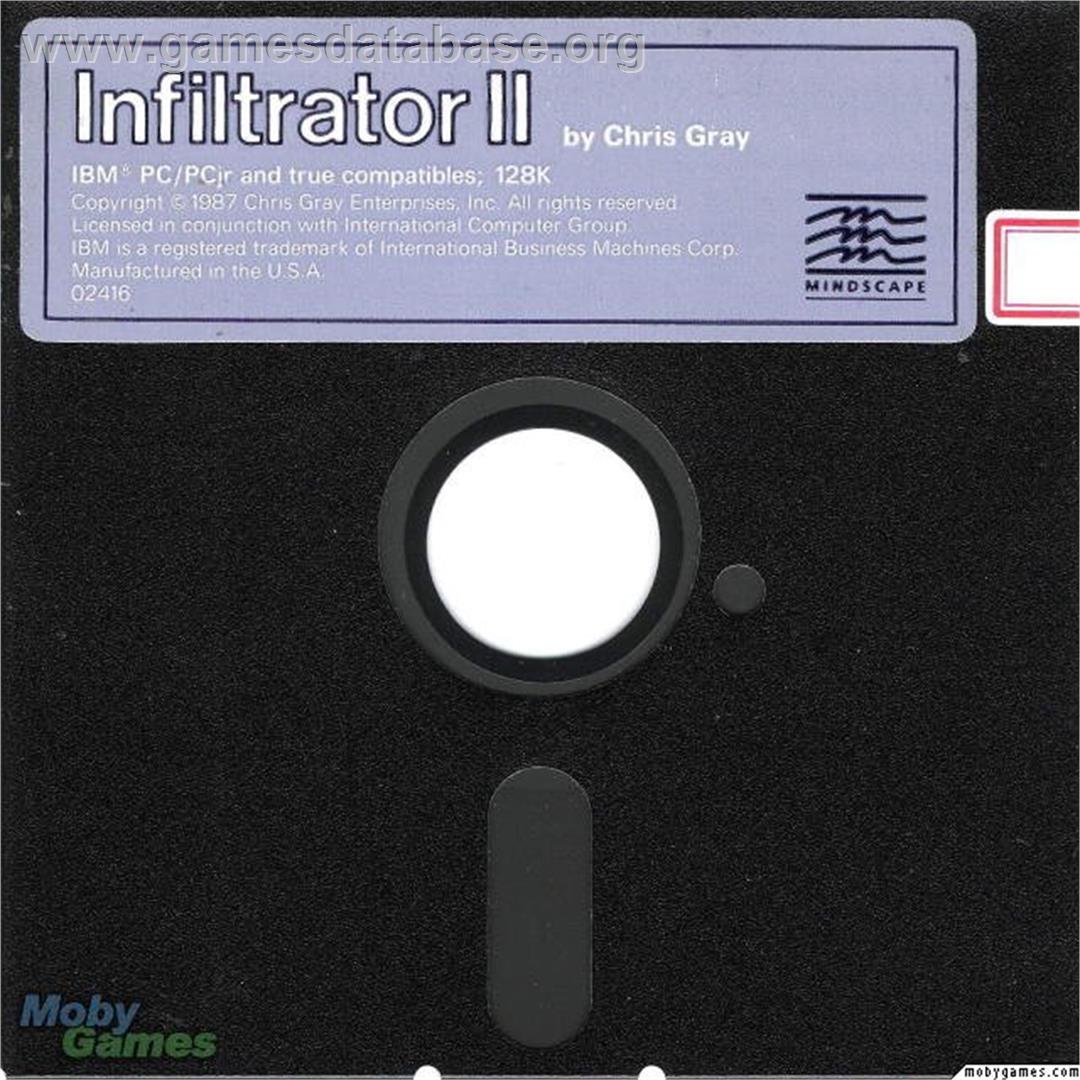 Infiltrator 2 - Microsoft DOS - Artwork - Disc