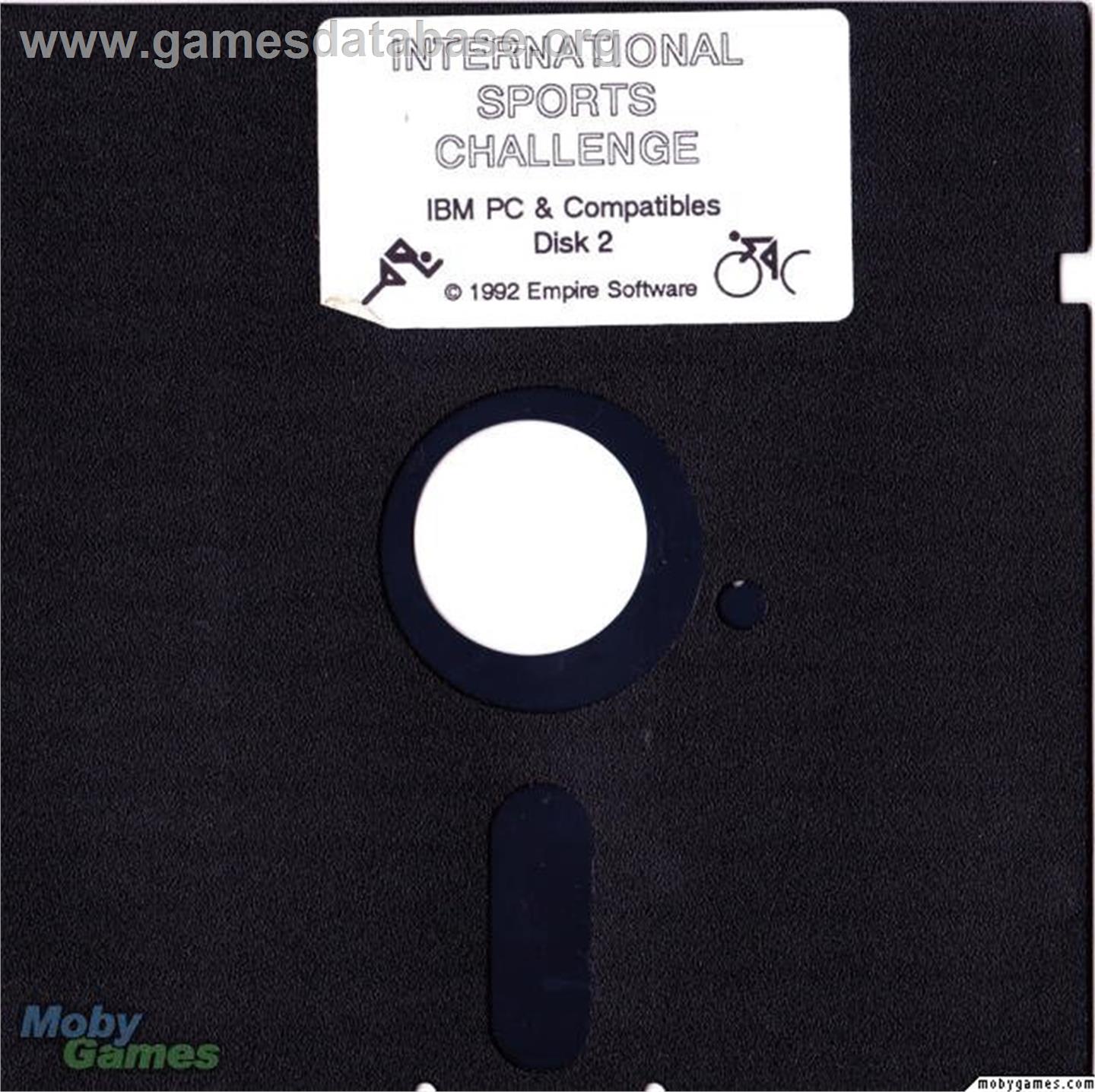 International Sports Challenge - Microsoft DOS - Artwork - Disc