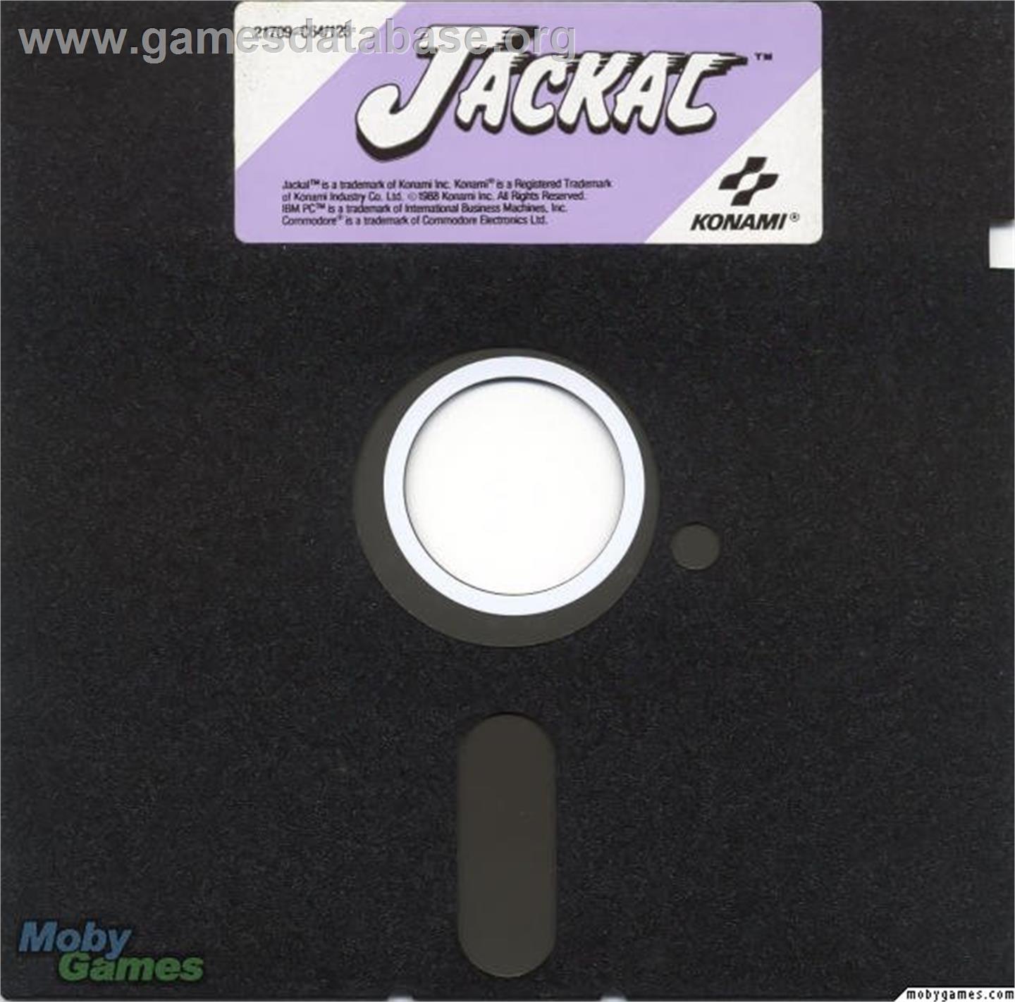 Jackal - Microsoft DOS - Artwork - Disc
