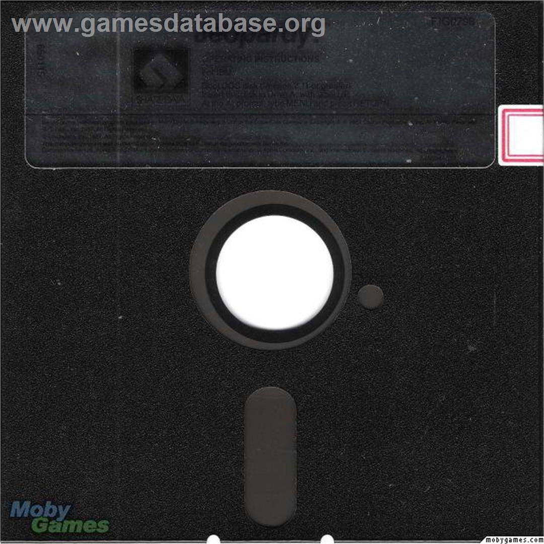 Jeopardy! (Gametek) - Microsoft DOS - Artwork - Disc
