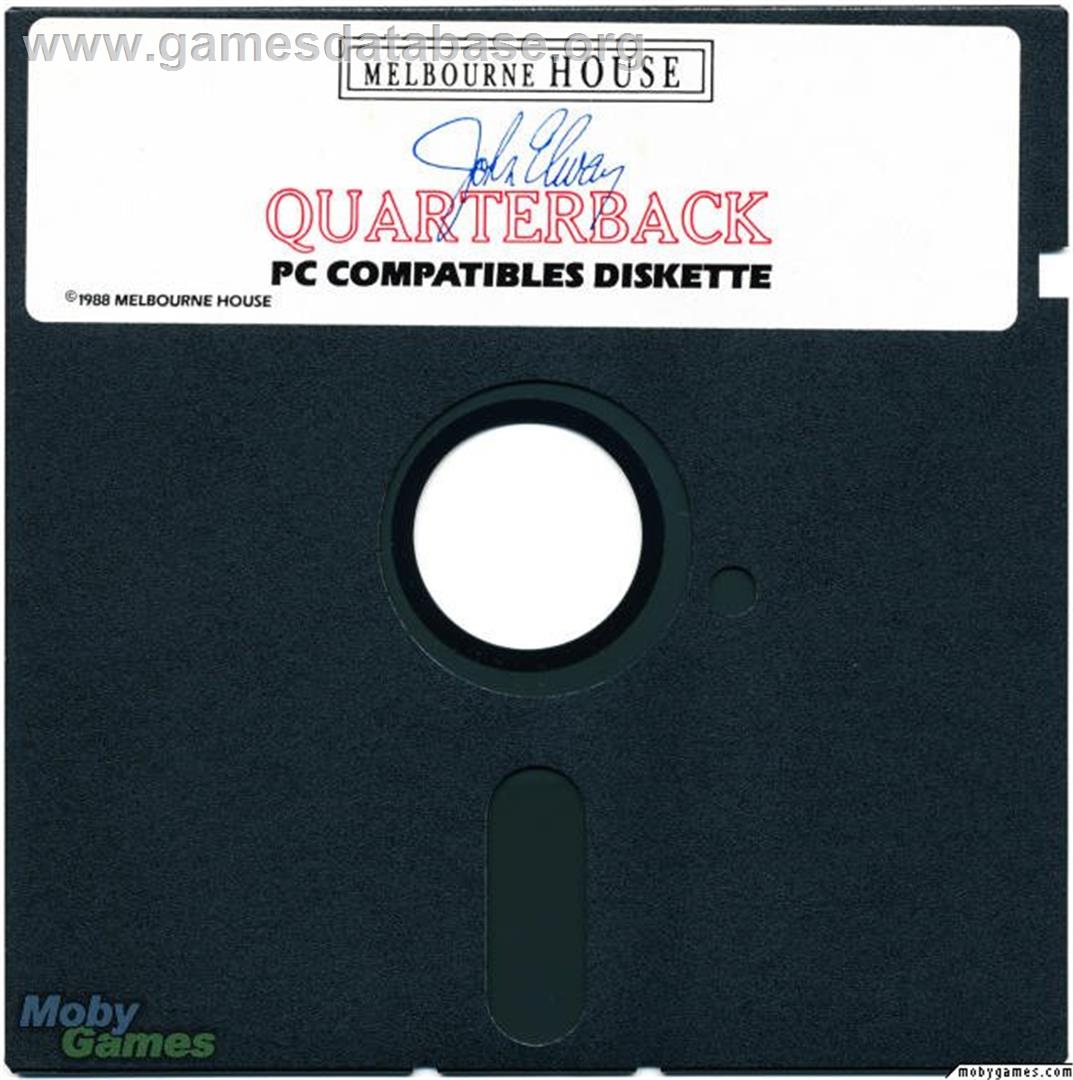 John Elway's Quarterback - Microsoft DOS - Artwork - Disc