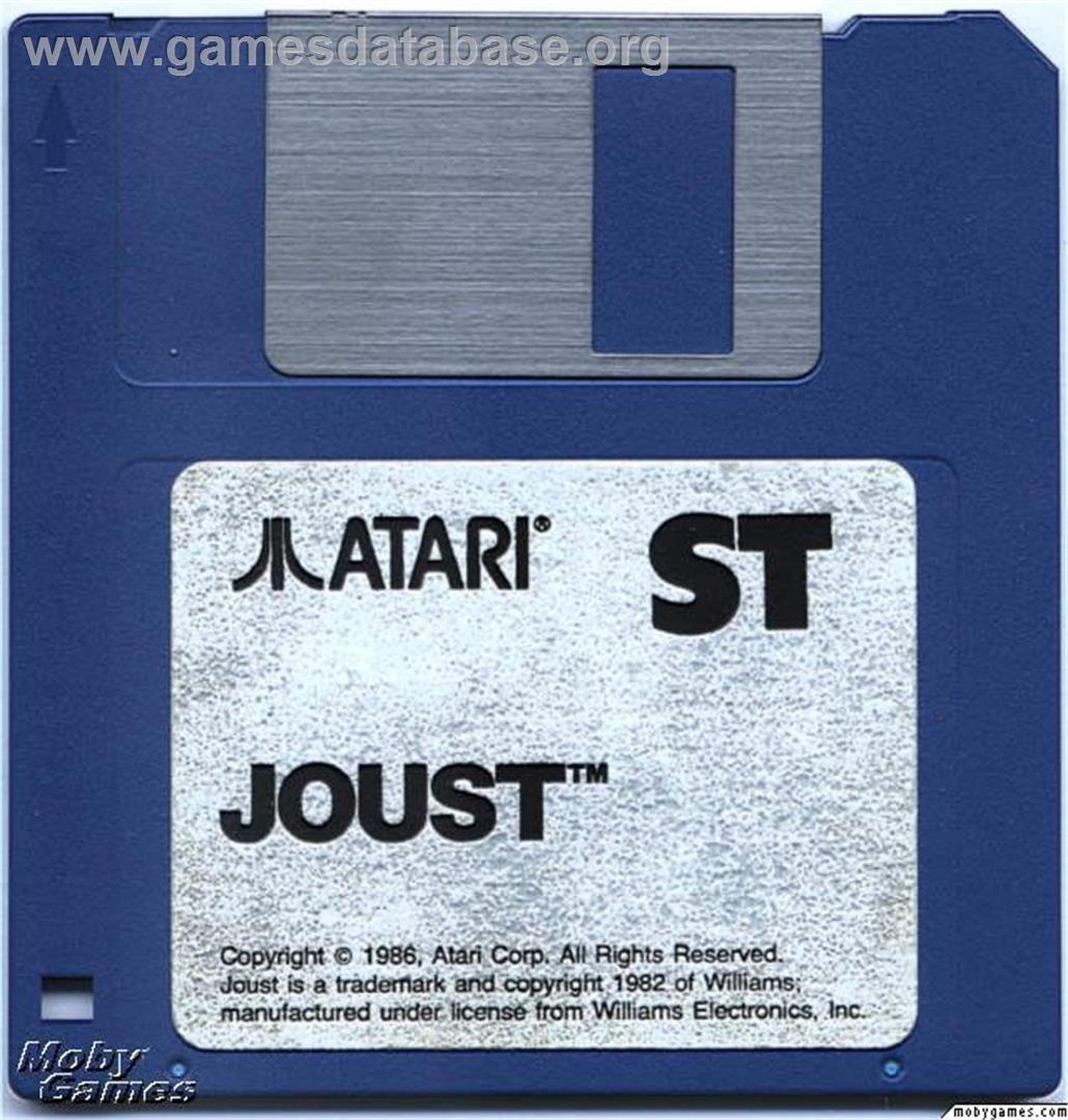 Joust - Microsoft DOS - Artwork - Disc