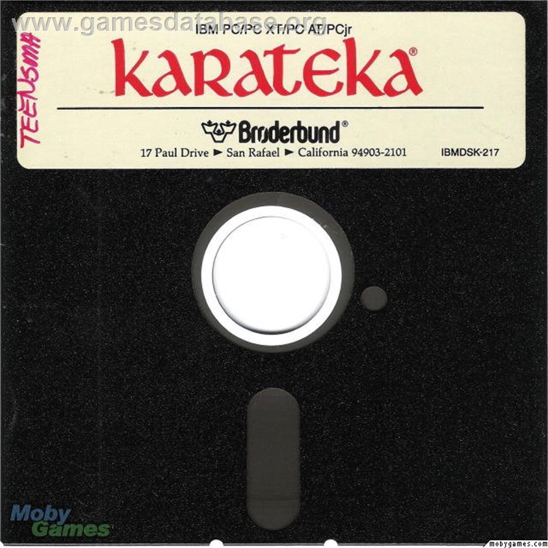 Karateka - Microsoft DOS - Artwork - Disc