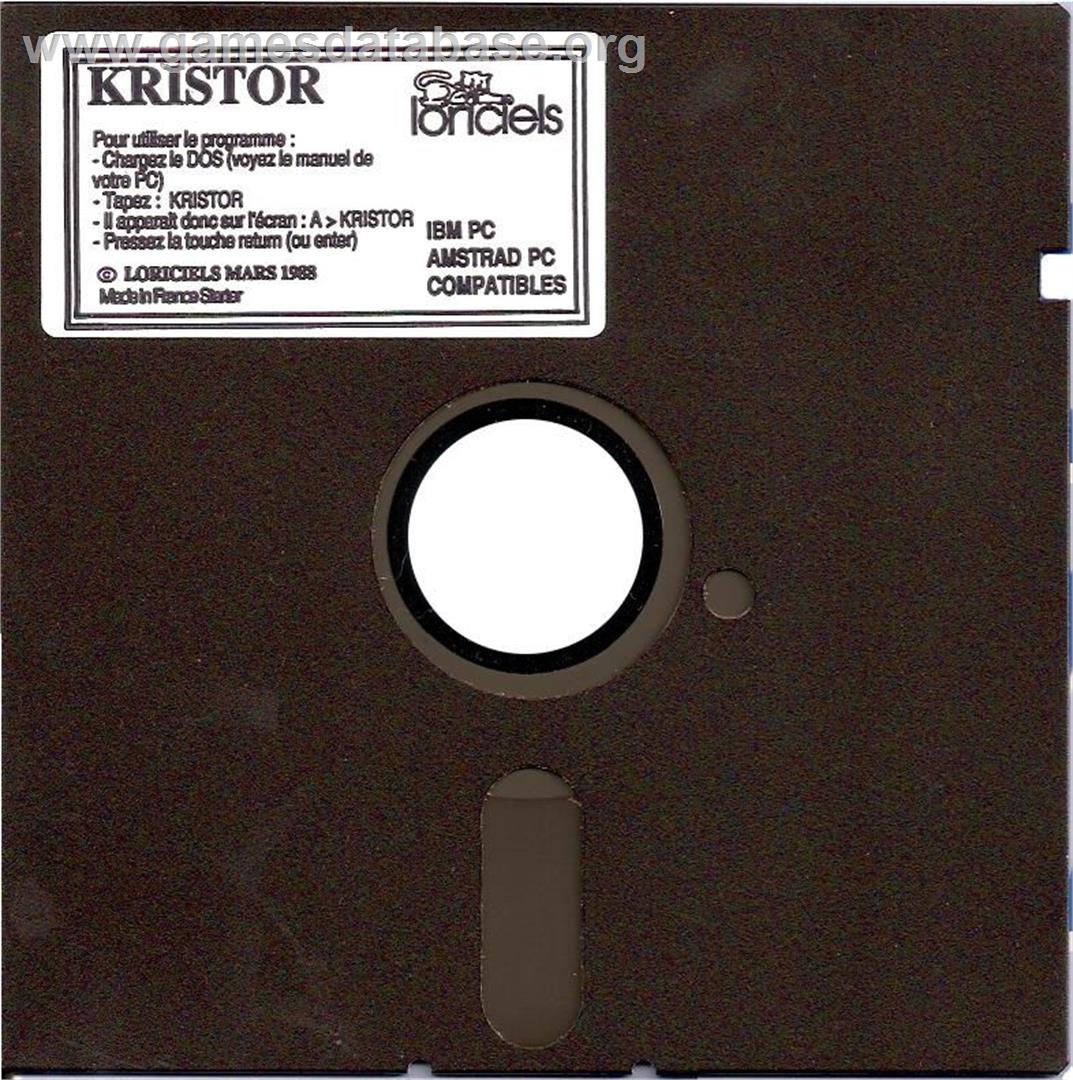 Kristor - Microsoft DOS - Artwork - Disc