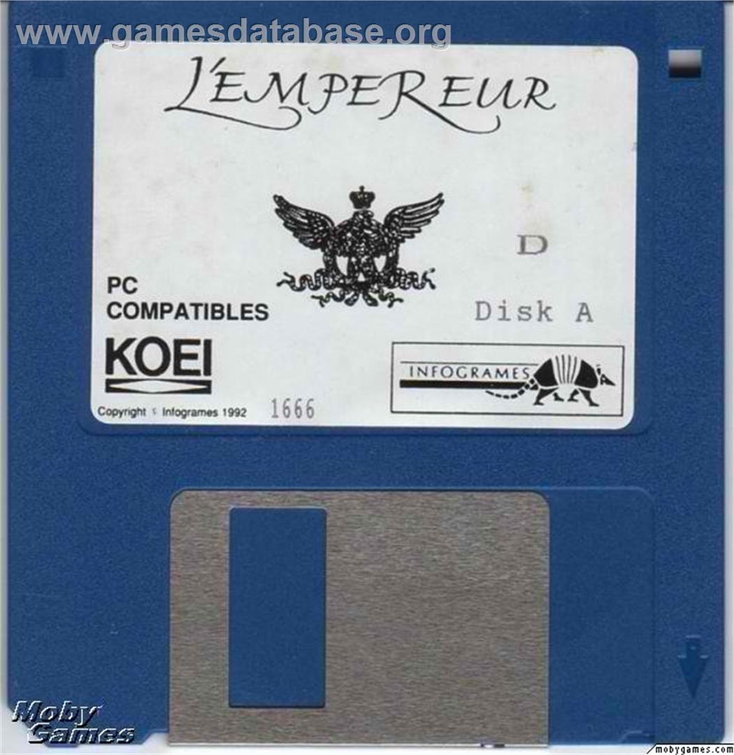 L'Empereur - Microsoft DOS - Artwork - Disc