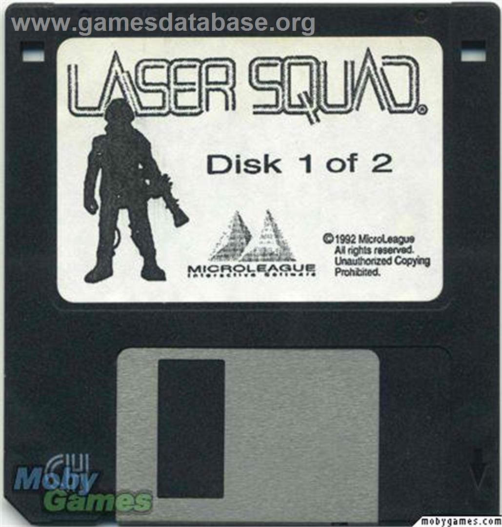 Laser Squad - Microsoft DOS - Artwork - Disc