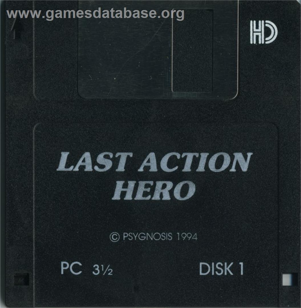 Last Action Hero - Microsoft DOS - Artwork - Disc