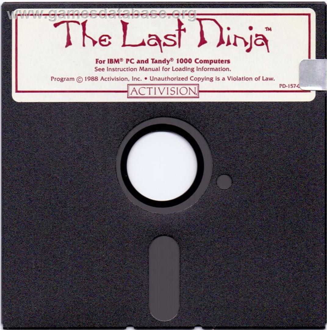 Last Ninja, The - Microsoft DOS - Artwork - Disc