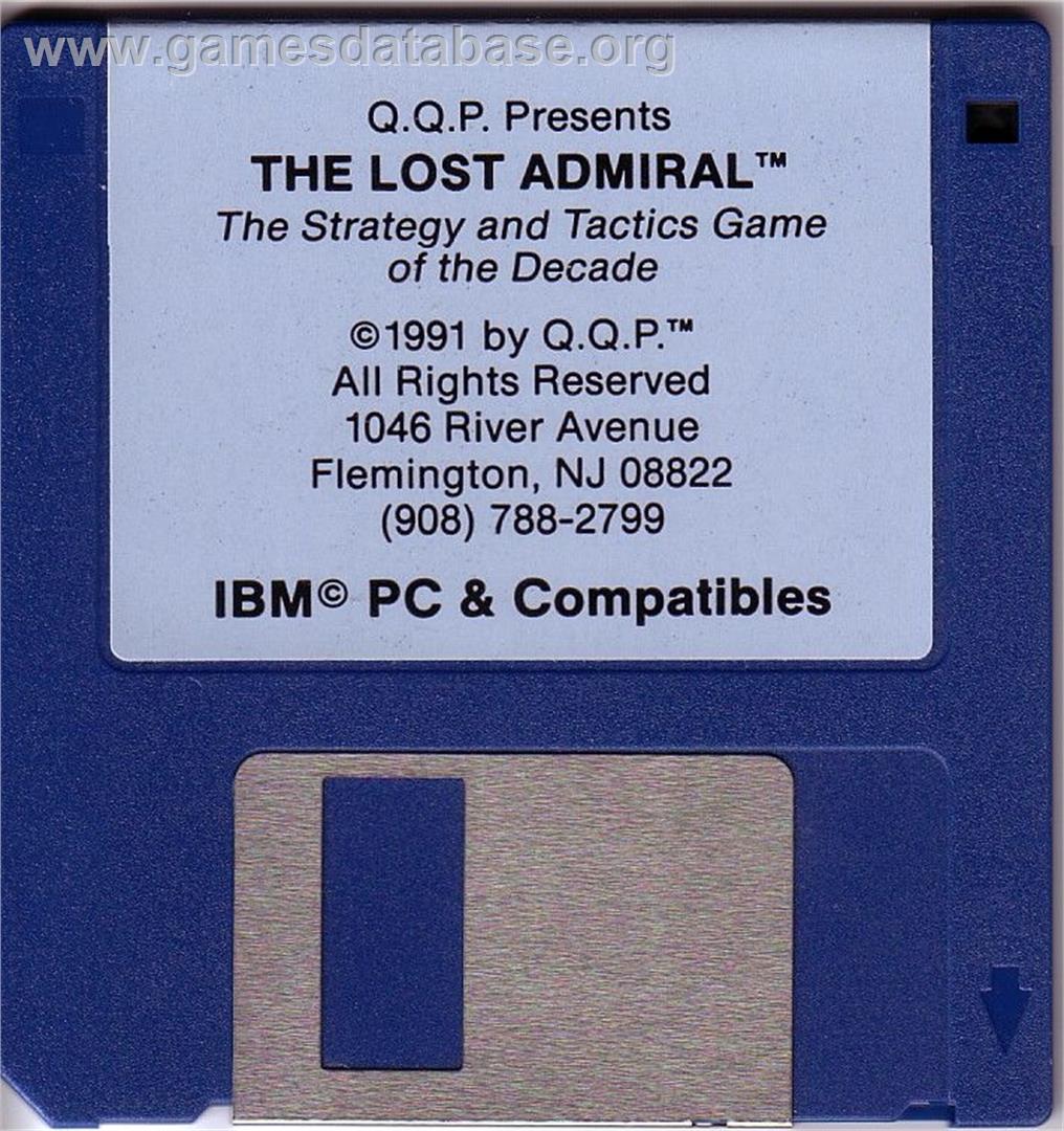 Lost Admiral, The - Microsoft DOS - Artwork - Disc