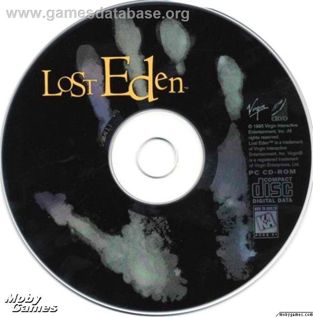 Lost Eden - Microsoft DOS - Artwork - Disc