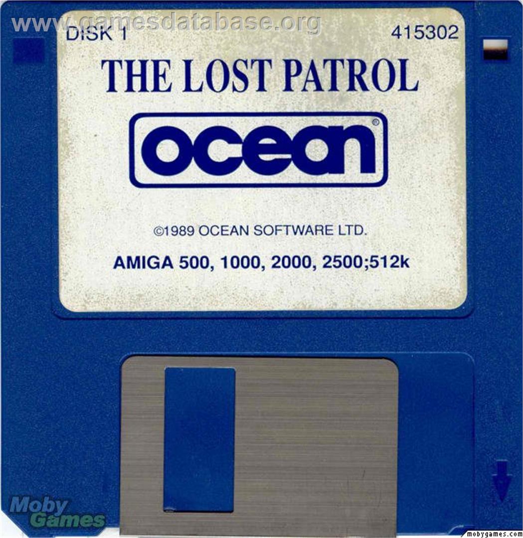 Lost Patrol - Microsoft DOS - Artwork - Disc