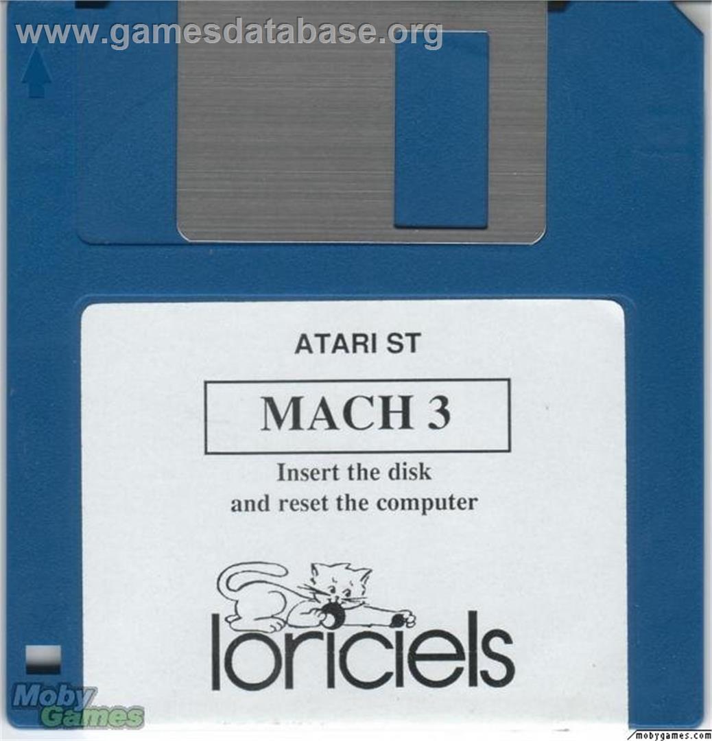 Mach 3 - Microsoft DOS - Artwork - Disc