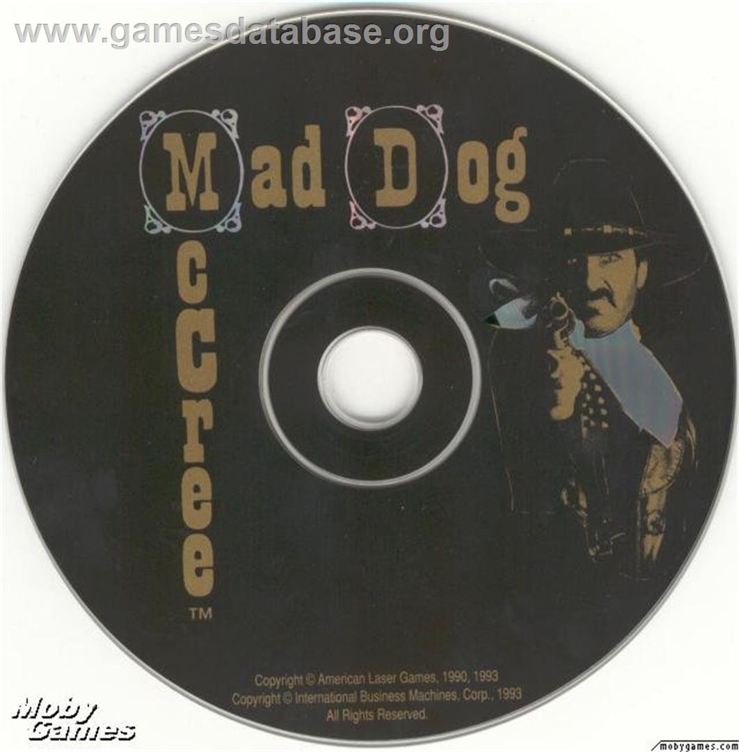 Mad Dog McCree - Microsoft DOS - Artwork - Disc