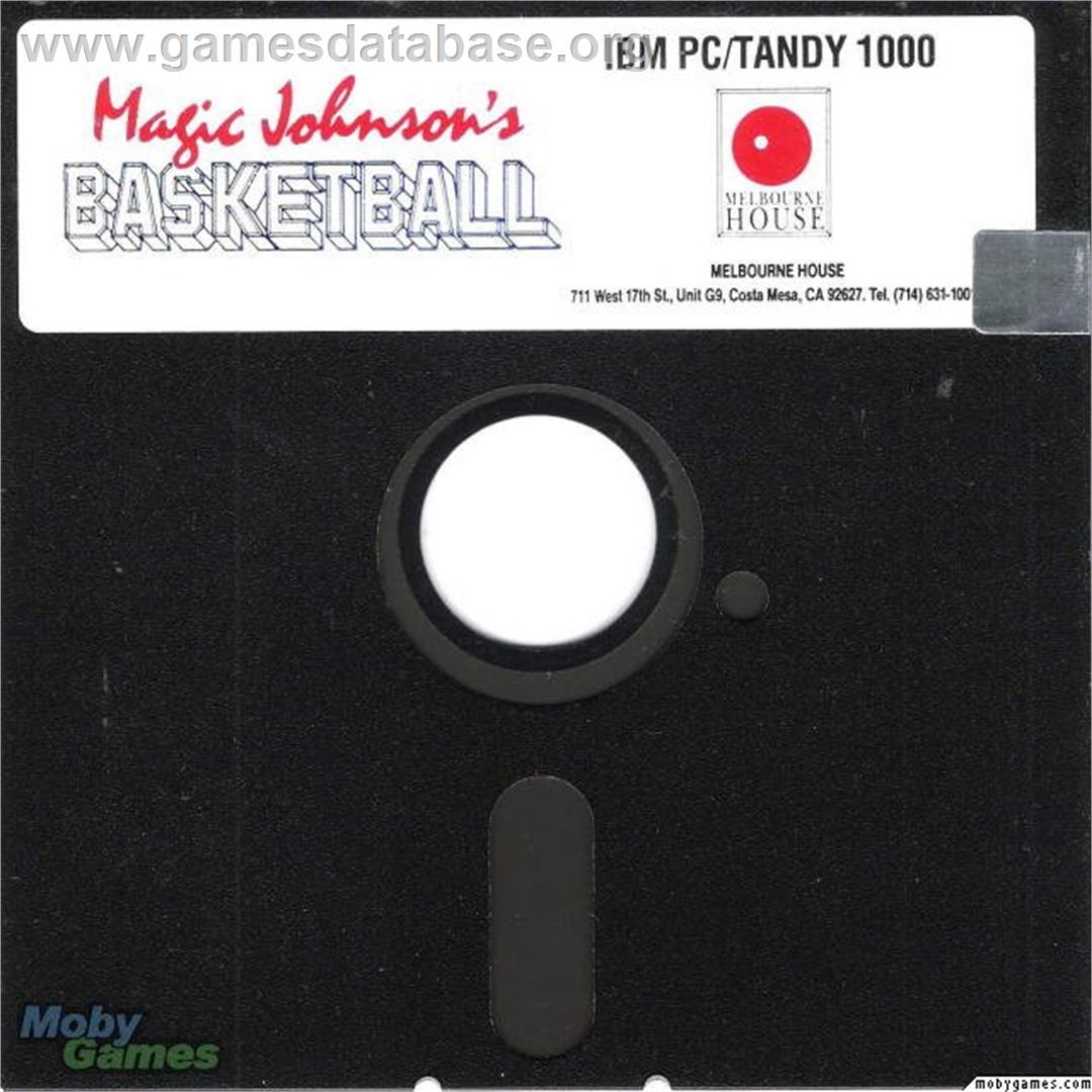 Magic Johnson's Fast Break - Microsoft DOS - Artwork - Disc