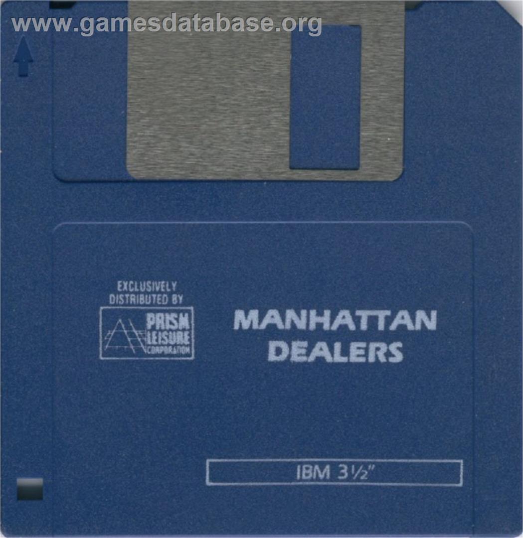 Manhattan Dealers - Microsoft DOS - Artwork - Disc
