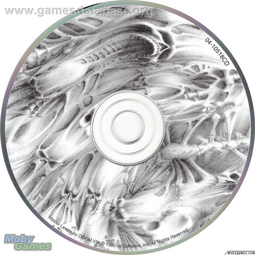Master Levels for DOOM II - Microsoft DOS - Artwork - Disc