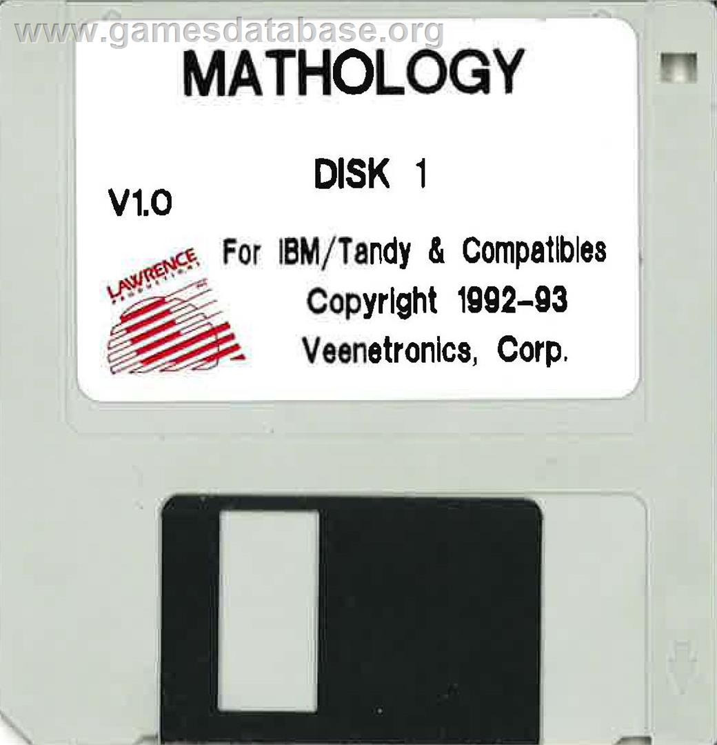 Mathology - Microsoft DOS - Artwork - Disc