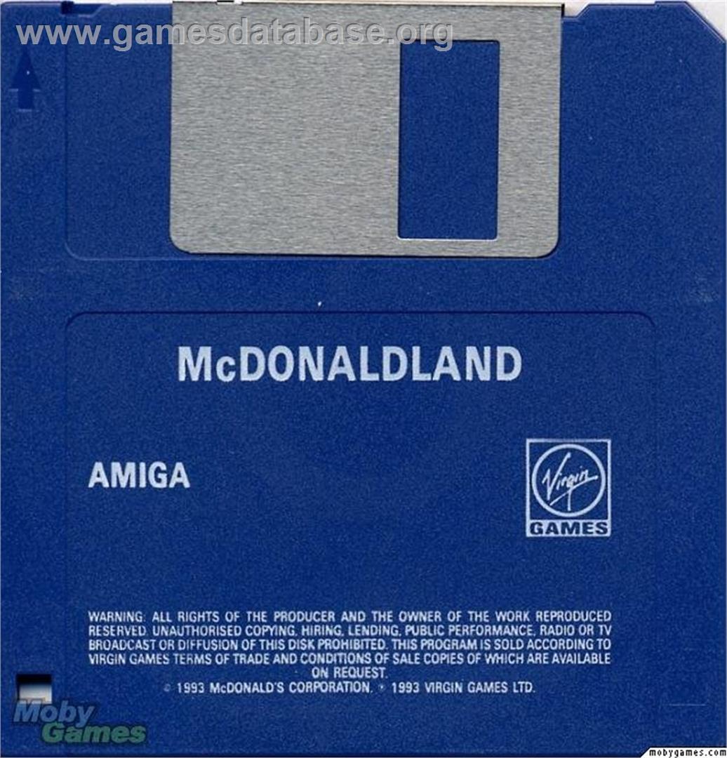 McDonaldland - Microsoft DOS - Artwork - Disc