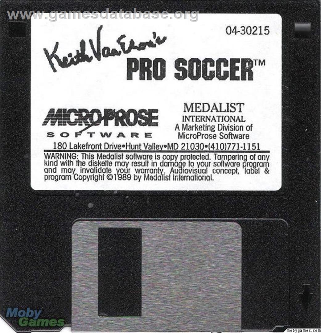 MicroProse Soccer - Microsoft DOS - Artwork - Disc