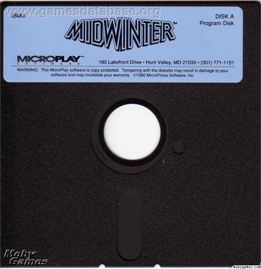 Midwinter - Microsoft DOS - Artwork - Disc