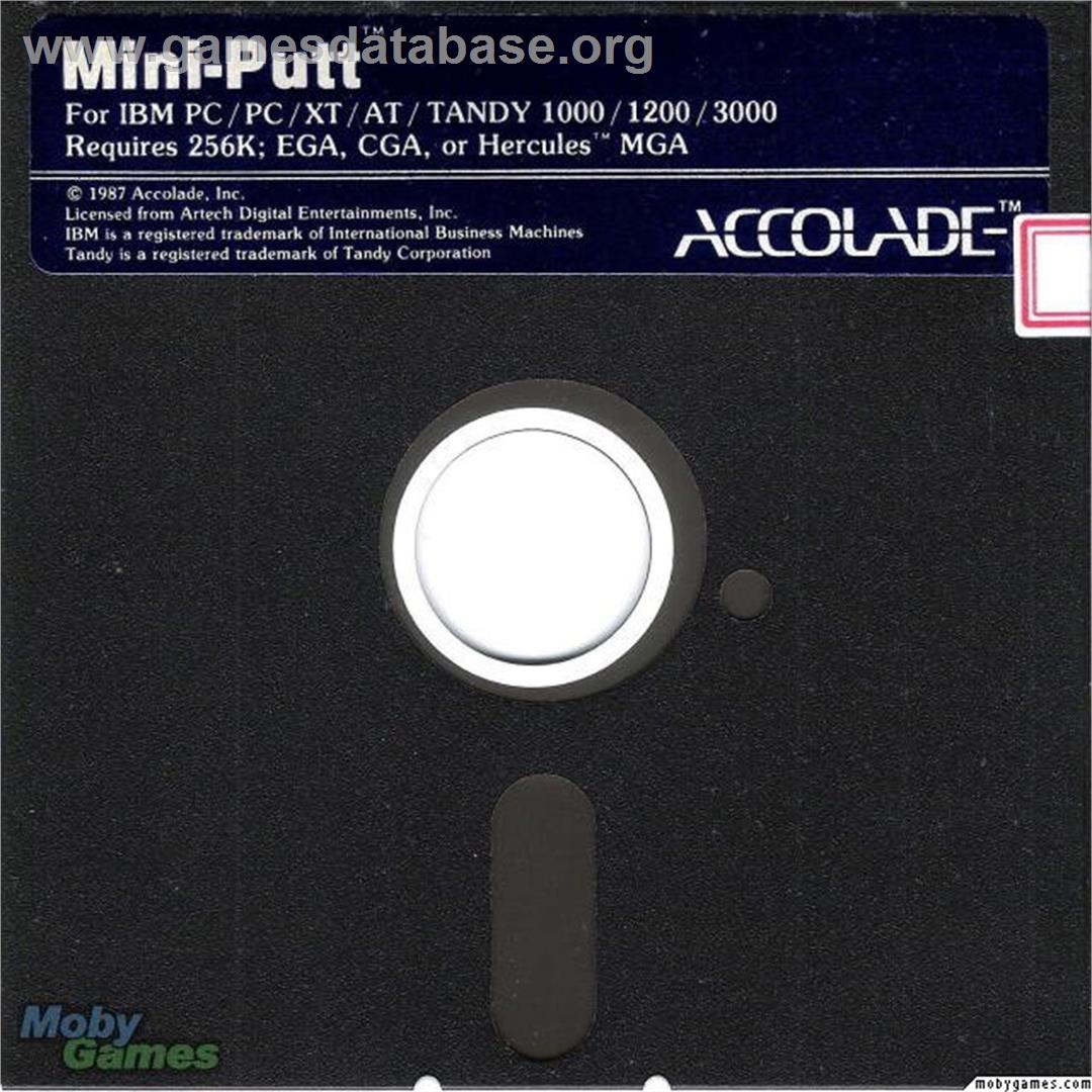Mini-Putt - Microsoft DOS - Artwork - Disc
