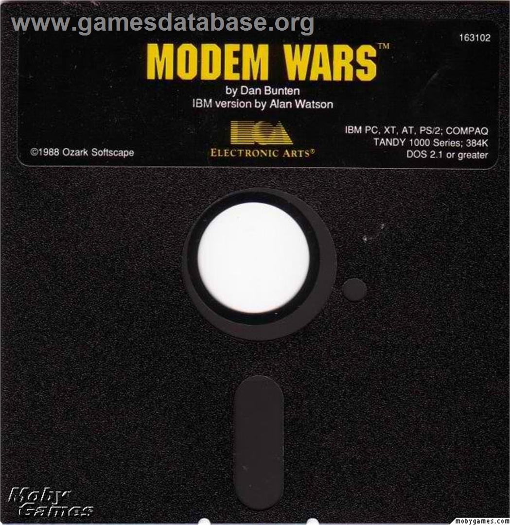 Modem Wars - Microsoft DOS - Artwork - Disc