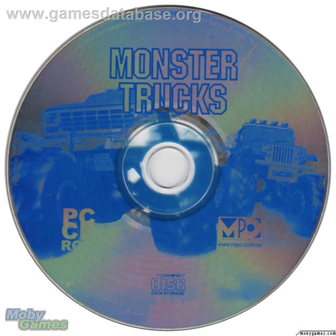 Monster Trucks - Microsoft DOS - Artwork - Disc